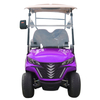 Voiturette de golf Style B 2 places violette 