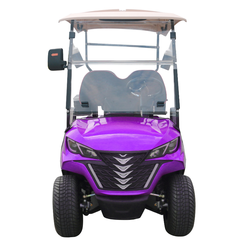 Voiturette de golf Style B 2 places violette 