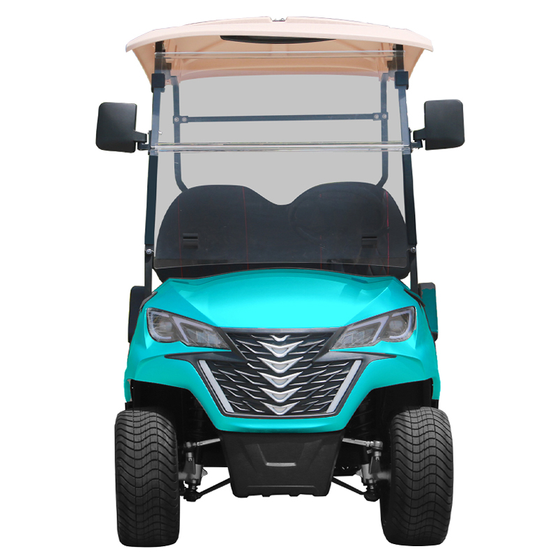 Voiturette de golf Style B 2 places cyan 