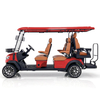 Chariot de chasse Style H 4+2 places rouge