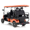 Voiturette de golf Aerfa 4+2 places orange