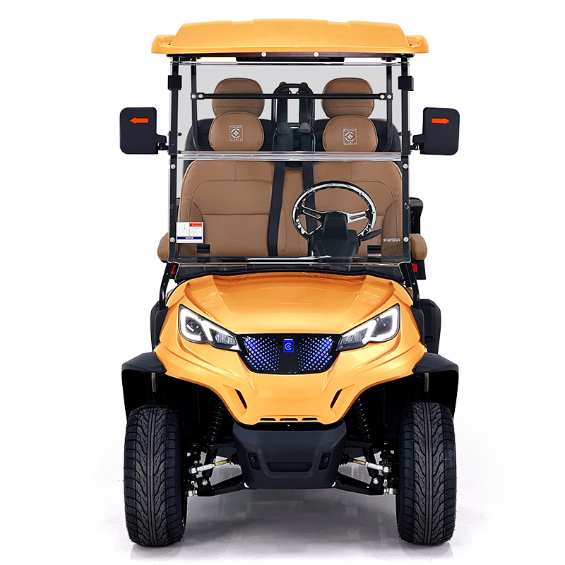 Voiturette de golf Style Aerfa 2+2 places orange