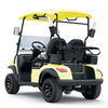 Voiturette de golf Style C 2 places jaune