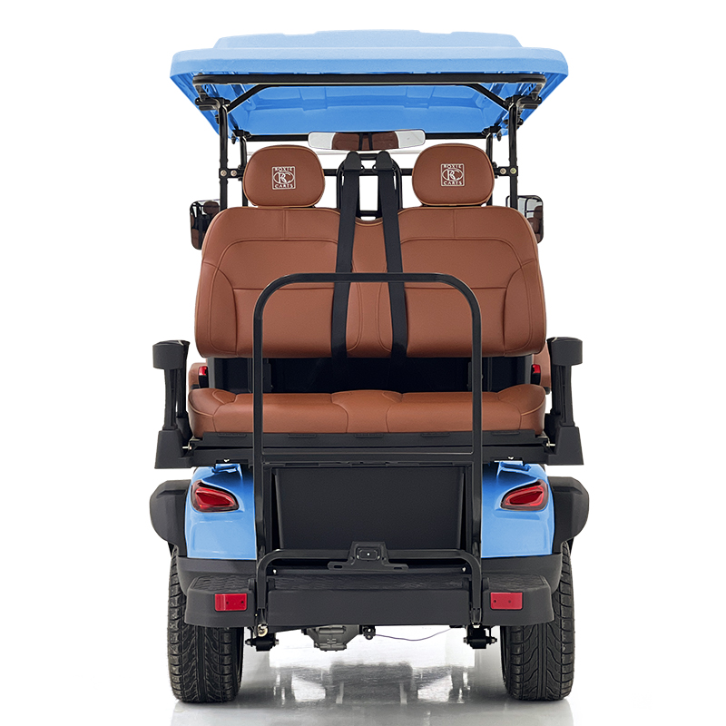 Chariot de chasse Style H 2+2 places bleu