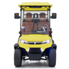 Chariot de chasse Style H 2+2 places jaune