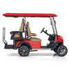 Voiturette de golf Style Aerfa 2+2 places rouge