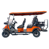 Voiturette de golf Style C 4+2 places orange