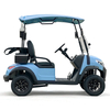 Voiturette de golf Style C 2 places bleu ciel