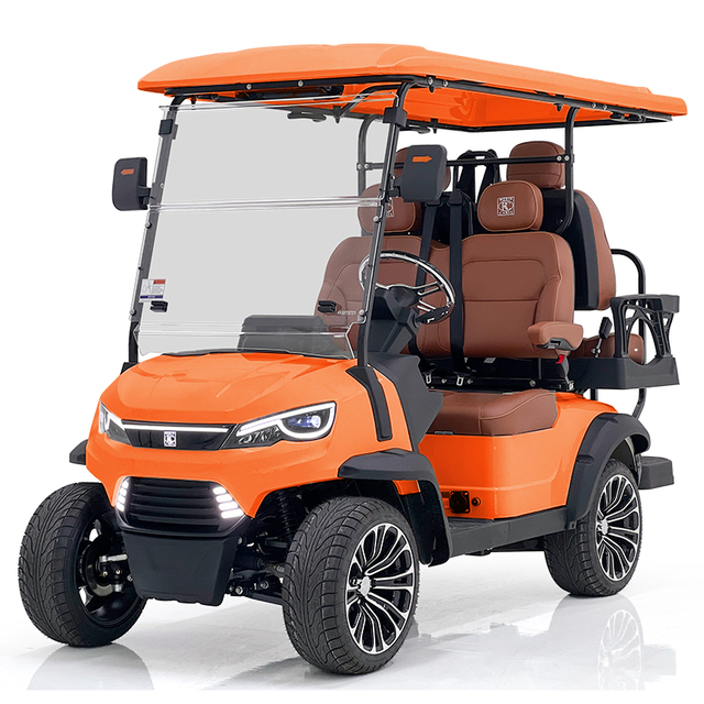 Chariot de chasse Style H 2+2 places orange