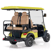 Voiturette de golf Style Aerfa 2+2 places jaune