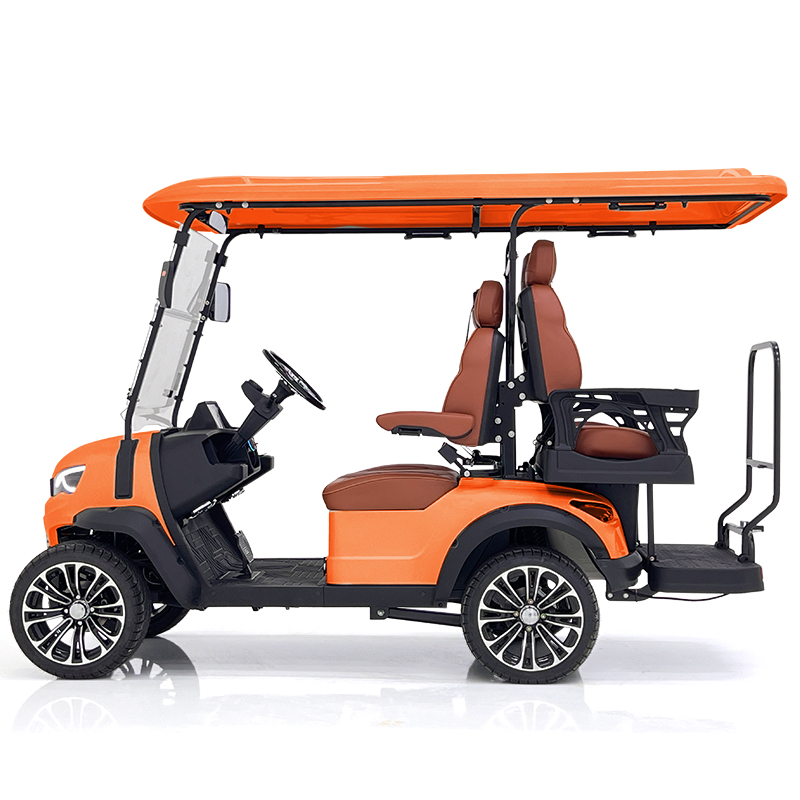 Chariot de chasse Style H 2+2 places orange