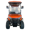 Voiturette de golf Style C 2+2 places orange