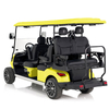 Voiturette de golf Aerfa 4+2 places jaune